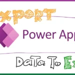 Export Power Apps data to Excel (CSV)